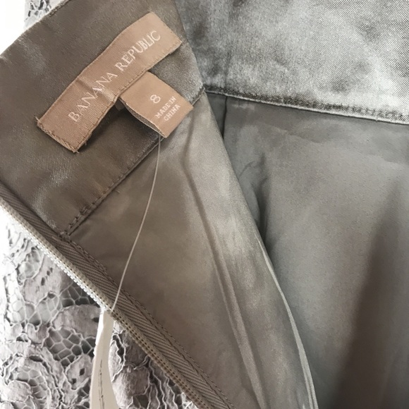 Banana Republic Lace Pencil Skirt NWT - Picture 7 of 9